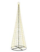 vidaXL LED spirál karácsonyfa talppal EKENAS 300 cm 475 LED