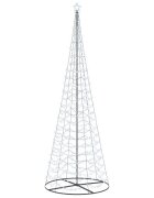 vidaXL LED spirál karácsonyfa talppal EKENAS 400 cm 588 LED