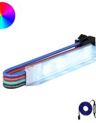 vidaXL LED szalag 12 db Fekete és Fehér Réz és műanyag