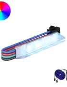 vidaXL LED szalag 12 db Fekete és Többszínű Réz és műanyag