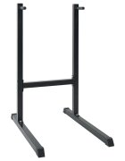 vidaXL Lepedő állomás Fekete 1035 x 665 x 1215 cm Porszórt acél