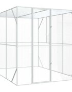 vidaXL Madár kalitka Antracit 210 x 304 x 213 cm