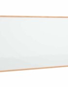 vidaXL mágneses fehértábla tömör fenyőfa kerettel 100 x 55 cm