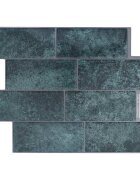 vidaXL Metrócsempe 10 db Kék Zöld 29 x 21 cm Poliuretán és PET