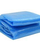 vidaXL Napenergia Medence Fedél 381 x 381 cm 01 mm Kerek 01 mm PE