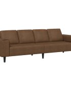 vidaXL Nappali Kanapé Barna 250 x 77 x 76 cm