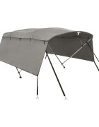 vidaXL négyágú bimini tető oldalfalakkal 243 x (200-213) x 137 cm