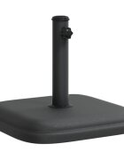 vidaXL négyzet alakú napernyőtalp Ø32/35/38 mm-es rúdhoz 11 kg