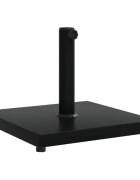 vidaXL négyzet alakú napernyőtalp Ø32/38/48 mm-es rúdhoz 18 kg