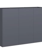 vidaXL növénytartó antracitszürke 120x40x80 cm hidegen hengerelt acél