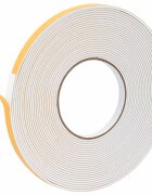 vidaXL Öntapadó habszalag 10 db Fehér 10mm x 10m CR Hab