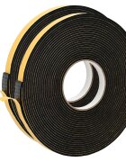vidaXL Öntapadó habszalag 2 db Fekete 10mm x 10m CR Hab