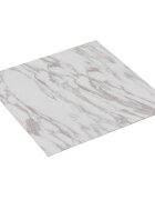 vidaXL Öntapadós Padló Panelek Fehér és barna 305 x 305 cm 20 db PVC