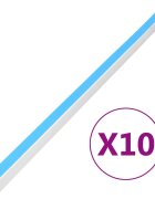 vidaXL öntapadós PVC kábelcsatorna 40 x 40 mm 10 m