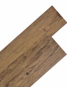vidaXL Öntapadós PVC Padló Deszkák Walnut barna 305 x 61 cm 28 db PVC
