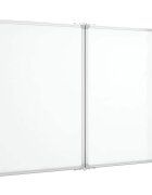vidaXL összecsukható alumínium mágnestábla 100x80x17 cm