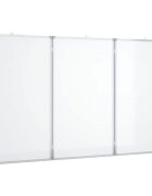 vidaXL összecsukható alumínium mágnestábla 120x100x17 cm