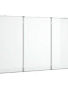 vidaXL összecsukható alumínium mágnestábla 120x80x17 cm