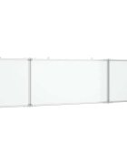 vidaXL összecsukható alumínium mágnestábla 200x50x17 cm