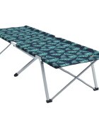 vidaXL Összecsukható Kemping Ágy Levél Erdő 194 x 625 x 425 cm