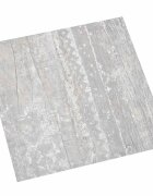 vidaXL Padlódeszkák Világosszürke és fehér 511 m² 55 db PVC