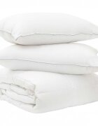 vidaXL Paplan és Ágypárna Szett 3 db 260 x 220 cm Téli 1080 g/db Fehér
