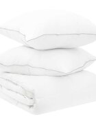 vidaXL Paplan és Ágypárna Szett 3 db 260 x 220 cm Téli 720 g/db Fehér
