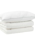 vidaXL Paplan és párna szett 2 db 150x200 cm 4 évszak 350 GSM Gyapjú