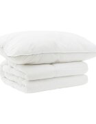 vidaXL Paplan és párna szett 2 db 152x203 cm Nyári 200 GSM Gyapjú