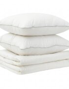 vidaXL Paplan és párna szett 3 db 200x200 cm Nyári 200 GSM Gyapjú
