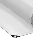 vidaXL Ponyva 140 gsm Átlátszó 15 x 2 m PE