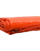 vidaXL Ponyva 650g / m² Narancssárga 6 x 8 m Vászon PVC bevonattal