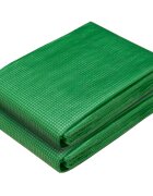 vidaXL Ponyva fémfülekkel 2 db Zöld 3 x 15 m 260 gsm PE
