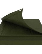 vidaXL Ponyva fémfülekkel Zöld 6 x 8 m 260 gsm PE