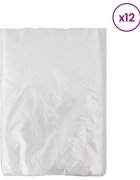 vidaXL Porlap 12 db Átlátszó 400 x 500 cm HDPE