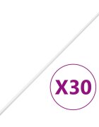 vidaXL PVC kĂˇbelcsatornĂˇk 30 x 15 mm 30 m