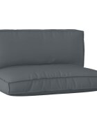 vidaXL Raklap párna készlet Oxford Szövet Antracit 120 x 80 x 52 cm