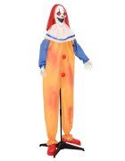 vidaXL Rémisztő Halloween bohóc SPOOKA Sárga és Kék 1265 x 180 cm
