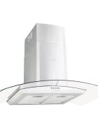 vidaXL rozsdamentes acél fali páraelszívó 90 cm 756 m³/óra LED