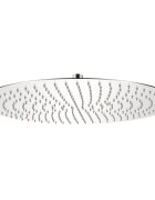 vidaXL Rozsdamentes acél zuhanyrózsa 50 cm kerek
