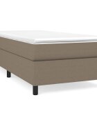 vidaXL rugós ágykeret tópszínű 80x200 cm szövet 80x200 cm