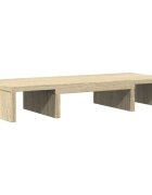 vidaXL sonoma tölgy szerelt fa állítható monitorállvány 60x24x105 cm