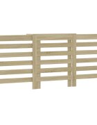vidaXL sonoma tölgy szerelt fa radiátorburkolat 205 x 215 x 835 cm