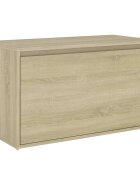 vidaXL sonoma tölgy színű szerelt fa előszoba pad 80 x 40 x 45 cm