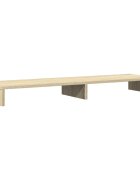 vidaXL sonoma tölgy színű szerelt fa monitorállvány 100 x 27 x 10 cm