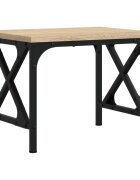 vidaXL sonoma tölgy színű szerelt fa nyomtatóállvány 40 x 30 x 31 cm