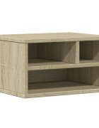 vidaXL sonoma tölgy színű szerelt fa nyomtatóállvány 40 x 32 x 225 cm