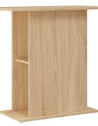 vidaXL sonoma tölgyfa akváriumállvány 75 x 36 x 725 cm rétegelt fából