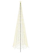 vidaXL Spirális LED karácsonyfa földbe szúrható tüskével EKENAS 500 cm