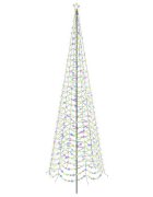 vidaXL Spirális LED karácsonyfa földbe szúrható tüskével EKENAS 500 cm